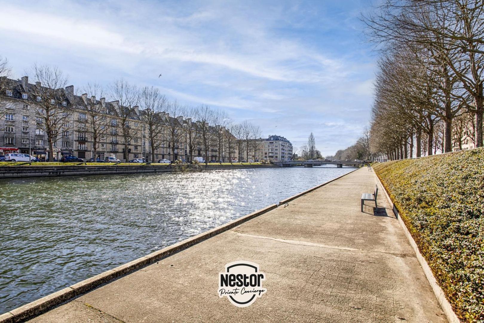 Masse Studio Cosy — Caen Appartement Buitenkant foto