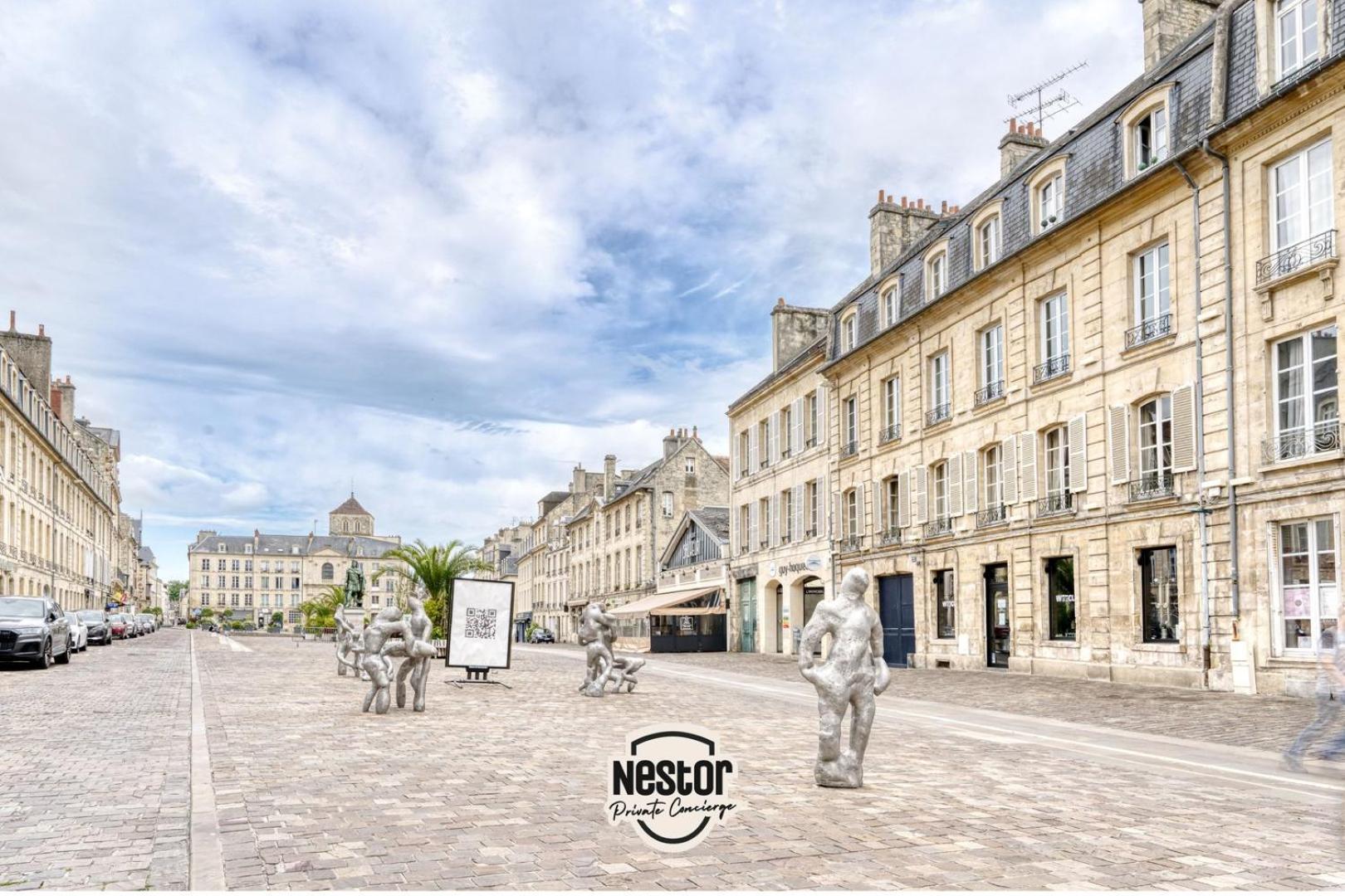 Masse Studio Cosy — Caen Appartement Buitenkant foto