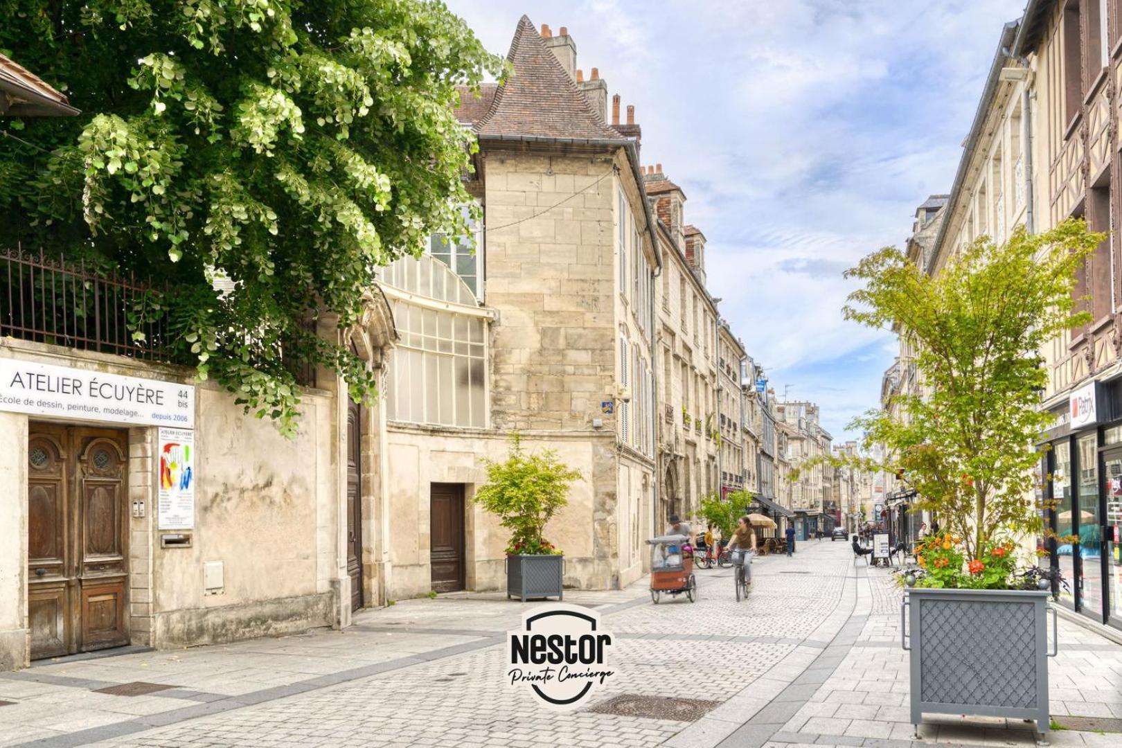 Masse Studio Cosy — Caen Appartement Buitenkant foto